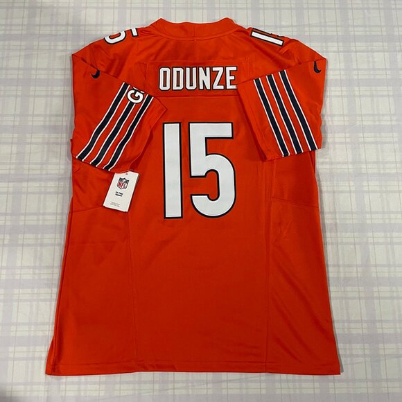 NFL Denver Broncos Orange Jersey #15 ODUNZE - Picture 6 of 8